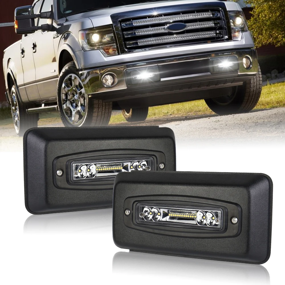 MOVOTOR Front Side Inserts End Cover Bumper Guard Pad with LED Light for 2018-2020 Ford F150 F-150
MOVOTOR Front Side Inserts End Cover Bumper Guard Pad with LED Light for 2018-2020 Ford F150 F-150