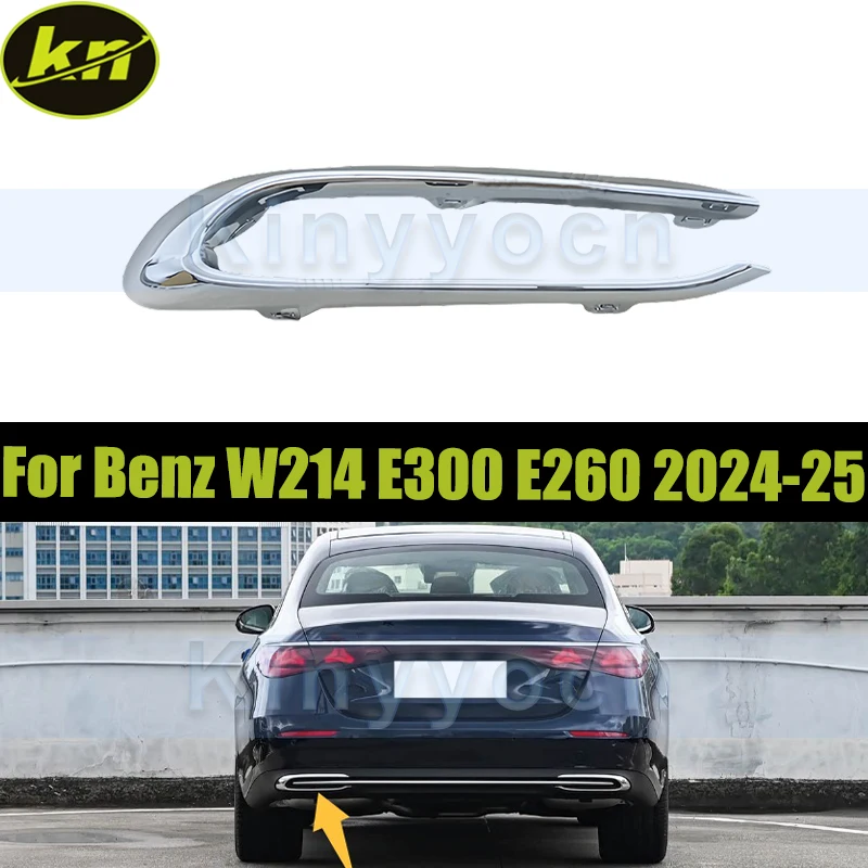 Rear Exhaust Pipe Throat Trim For Mercedes Benz E-Class W214 E300 E260 2024-2025 Rear Bumper Lower Trim Bezel
Rear Exhaust Pipe Throat Trim For Mercedes Benz E-Class W214 E300 E260 2024-2025 Rear Bumper Lower Trim Bezel