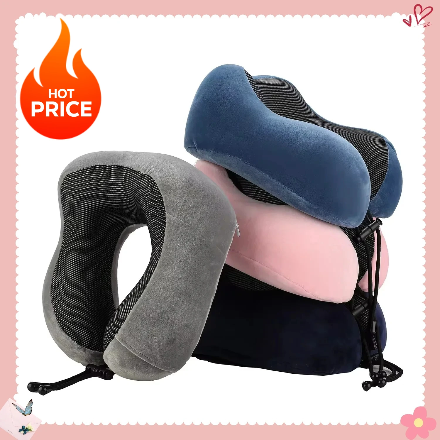 Подходит для самолетов и поддержки шейного отдела. U-образная подушка для шеи из пены с эффектом памяти — мягкий и портативный компаньон с функцией массажа.
Подходит для самолетов и поддержки шейного отдела. U-образная подушка для шеи из пены с эффектом памяти — мягкий и портативный компаньон с функцией массажа.