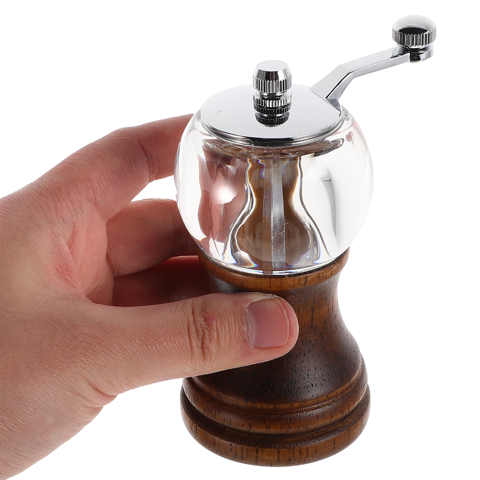 Pepper Grinder Kitchen Grinding Tools Multipurpose Hand Grain Mill Coffee Stainless Steel Crank Handle
Pepper Grinder Kitchen Grinding Tools Multipurpose Hand Grain Mill Coffee Stainless Steel Crank Handle