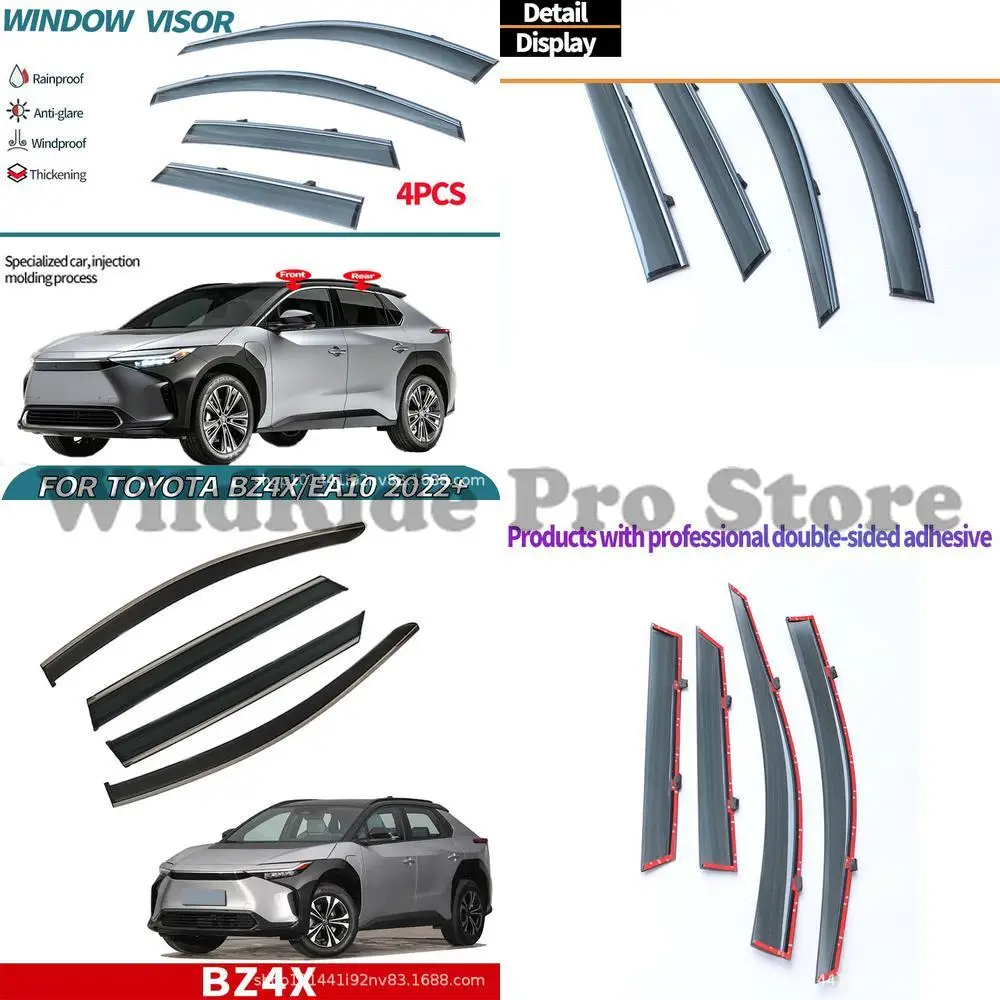 1 set For Toyota bZ4X Rain Visor Sun Shade Window Visor for 2022-2023 BZ4X
1 set For Toyota bZ4X Rain Visor Sun Shade Window Visor for 2022-2023 BZ4X