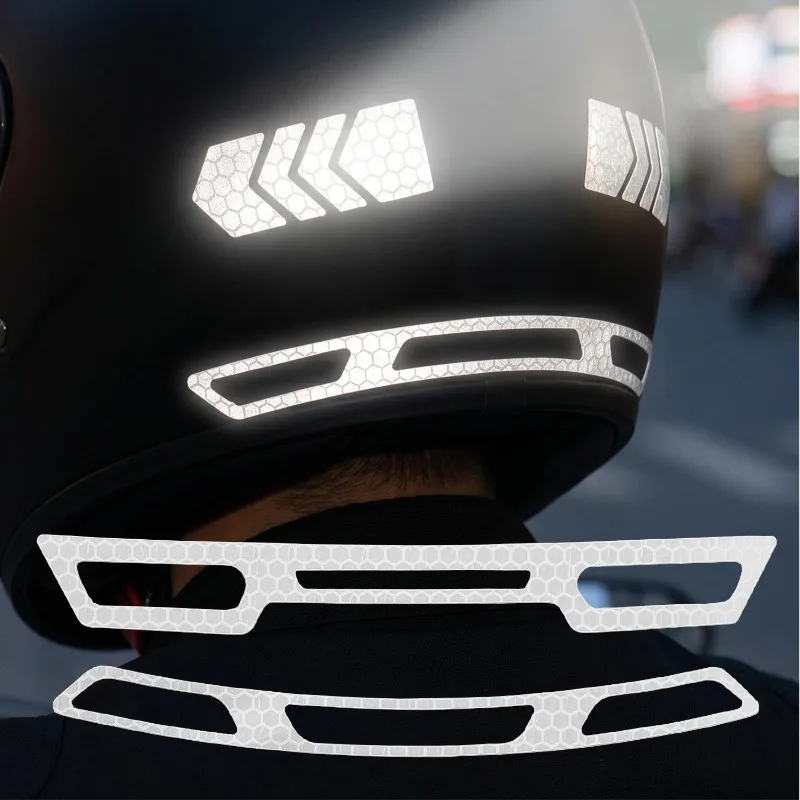 Motorcycle Night Safety Driving Helmet Warning Reflective Stickers Decorative Sticker Bicycle Decal Accessories 2-10Sets
Motorcycle Night Safety Driving Helmet Warning Reflective Stickers Decorative Sticker Bicycle Decal Accessories 2-10Sets