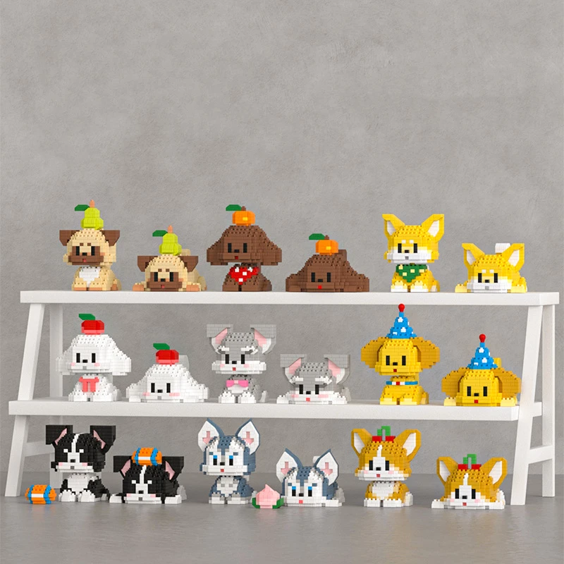 Creative And Interesting Mini Puppy Series Building Blocks Children's Educational Assembly Toys Cartoon Ornaments Birthday Gifts
Creative And Interesting Mini Puppy Series Building Blocks Children's Educational Assembly Toys Cartoon Ornaments Birthday Gifts