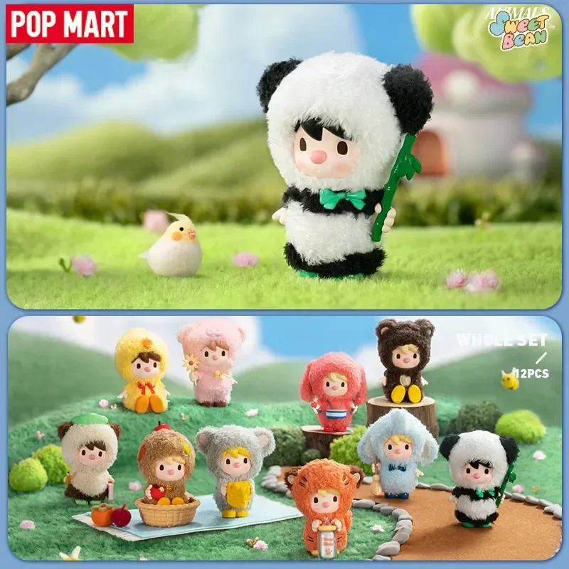POP MART Sweet Bean Animal Play Series слепая коробка Mystery Box Kawaii украшения фигурки домашний декор настольная модель куклы для девочек
POP MART Sweet Bean Animal Play Series слепая коробка Mystery Box Kawaii украшения фигурки домашний декор настольная модель куклы для девочек