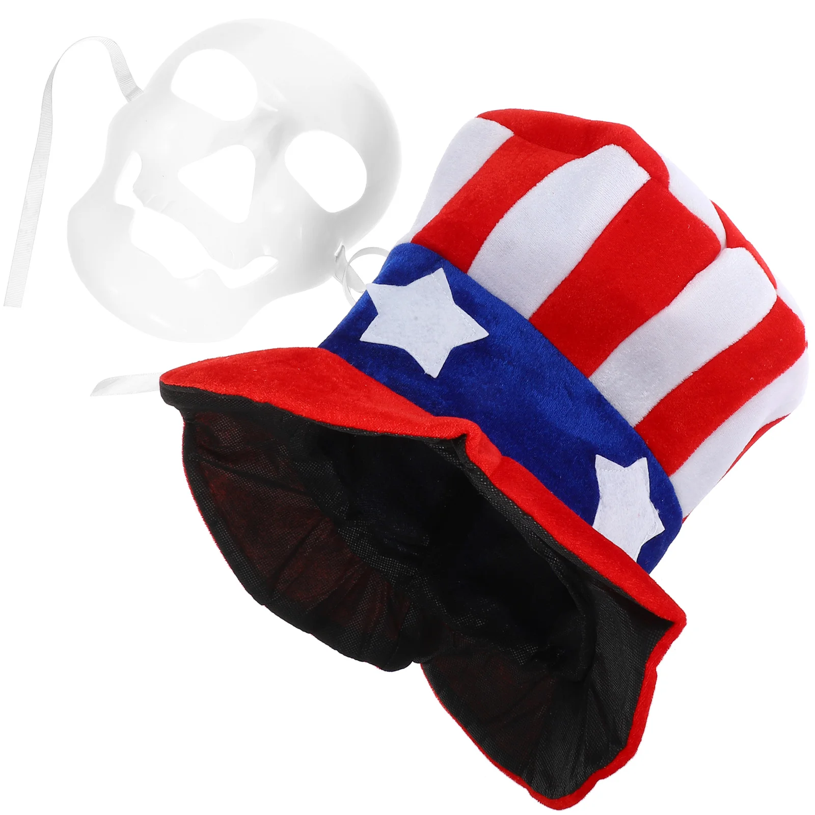 American Hat Patriotic Skull USA Flag Party National Day Hat Funny Independence Day Headwear Costume Accessories Lightweight
American Hat Patriotic Skull USA Flag Party National Day Hat Funny Independence Day Headwear Costume Accessories Lightweight
