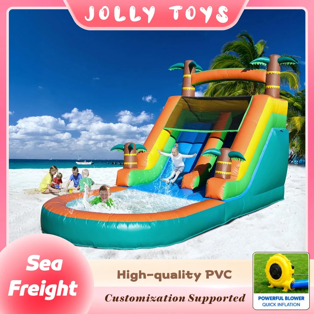 Wet & Dry Bounce House with Long Slide Area Splash Pool Durable Easy Setup for Backyard Parties Inflatable Water Slide for Kids
Wet & Dry Bounce House with Long Slide Area Splash Pool Durable Easy Setup for Backyard Parties Inflatable Water Slide for Kids