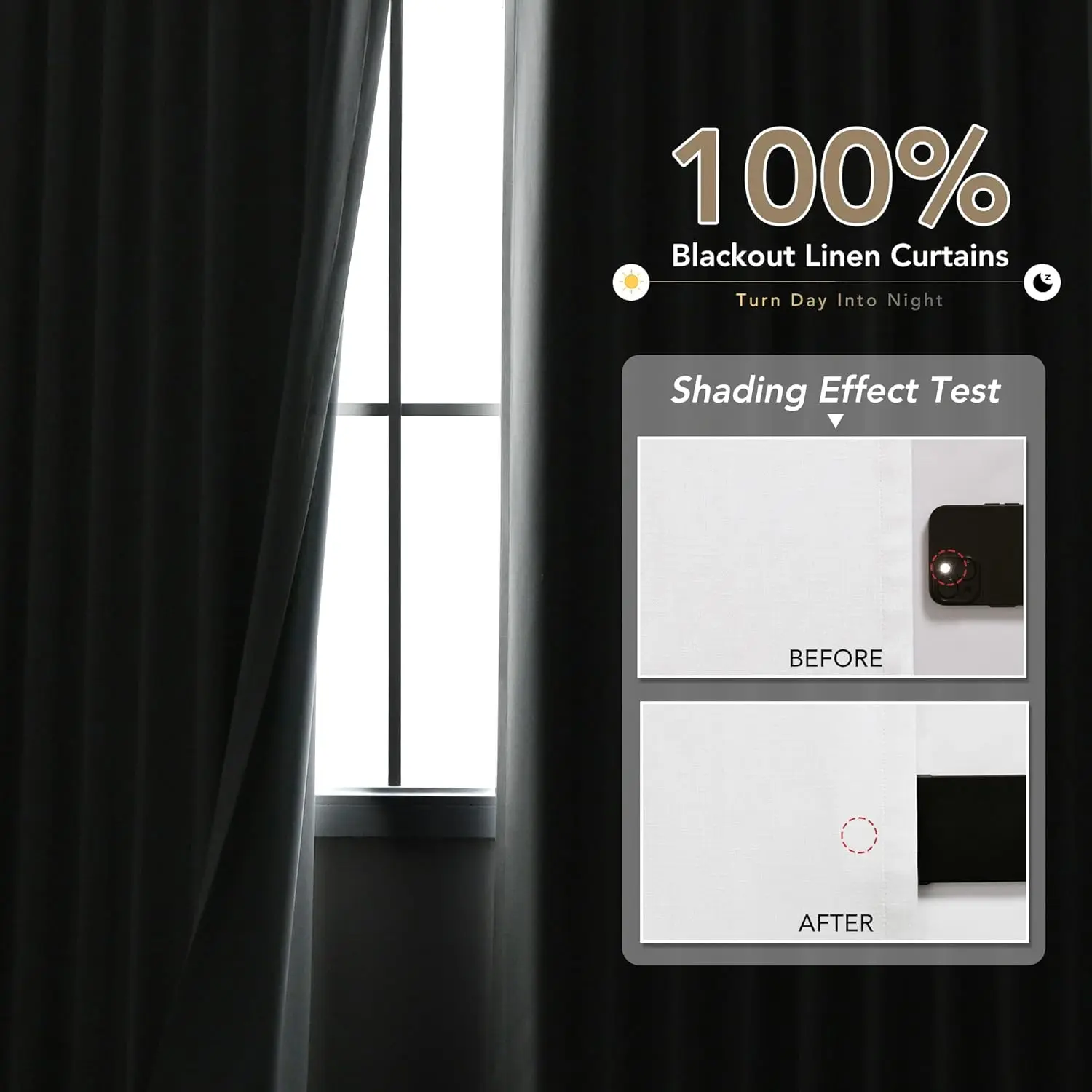 Ivory Linen Blackout Curtains For Bedroom 45 Inch Length 2 Panels Set Back Tab Pocket Neutral Farmhouse Living Room Darkening
Ivory Linen Blackout Curtains For Bedroom 45 Inch Length 2 Panels Set Back Tab Pocket Neutral Farmhouse Living Room Darkening