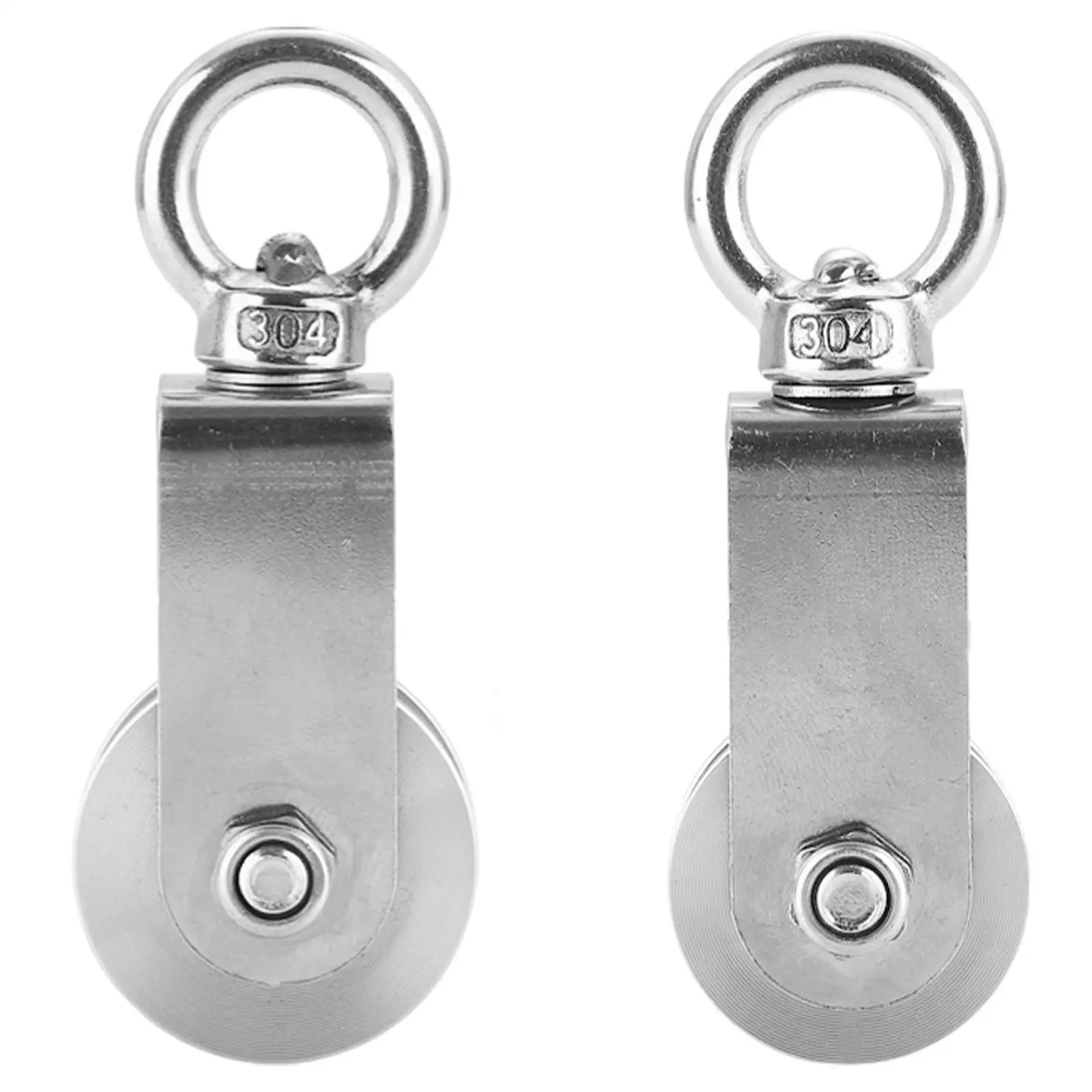 Swivel Pulley Block 360 Degree Rotation Stainless Steel Fitness Equipment Smooth Cable Pulley for Clothesline DIY Home Projects
Swivel Pulley Block 360 Degree Rotation Stainless Steel Fitness Equipment Smooth Cable Pulley for Clothesline DIY Home Projects
