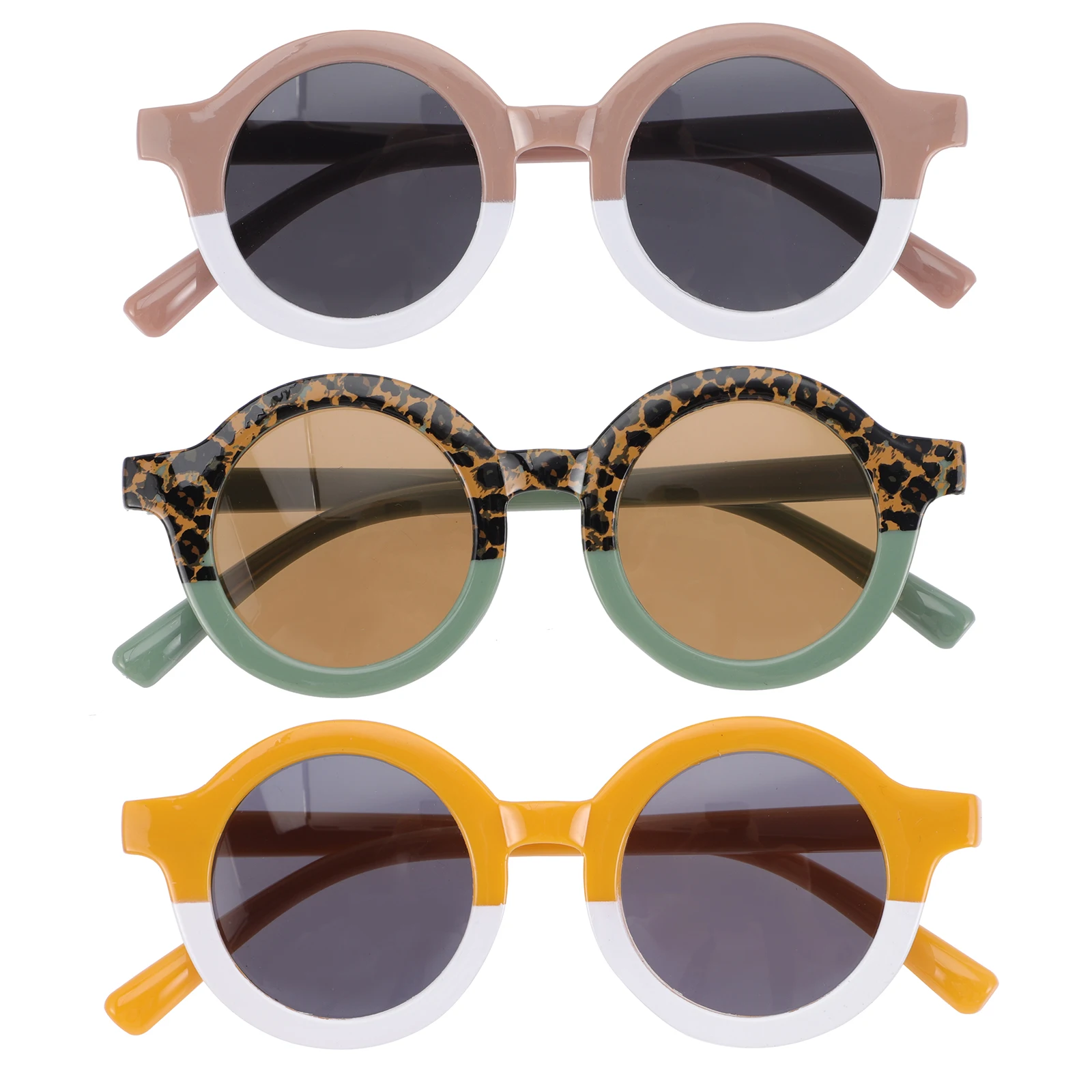 3 Pcs Children Sunglasses Kids Round Resin Props Light Weight Comfortable Durable Use Dancing Photo cosplay 
3 Pcs Children Sunglasses Kids Round Resin Props Light Weight Comfortable Durable Use Dancing Photo cosplay