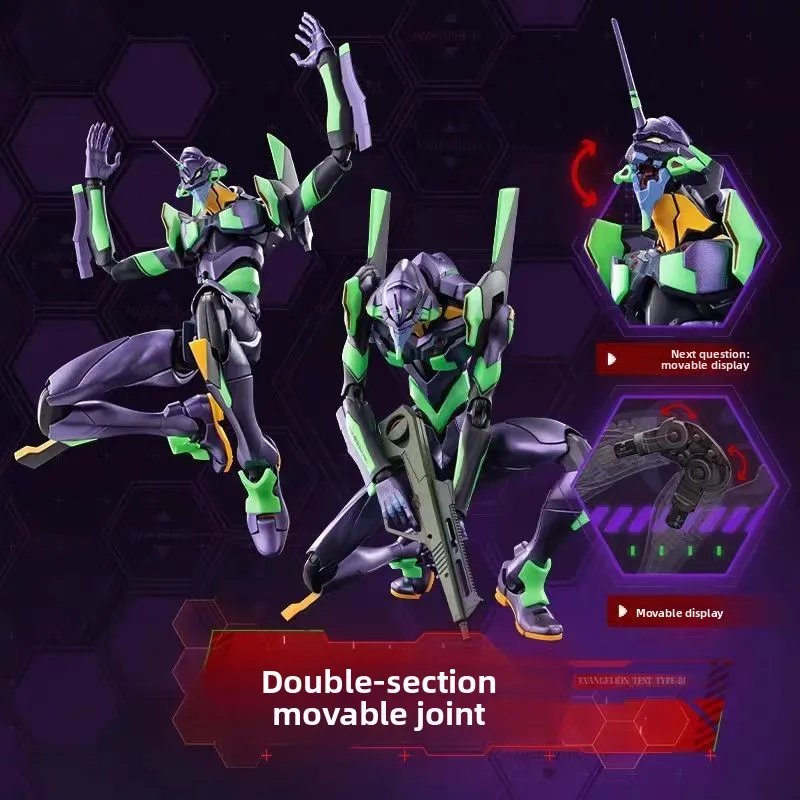 Genuine Building Block Legendary Version Warrior First Machine Assembly Model Collection Ornament