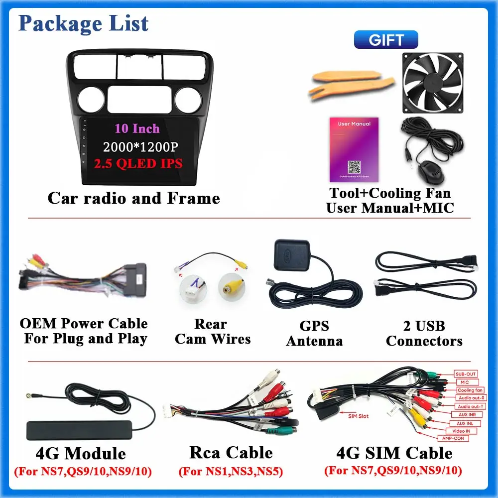 Car Radio Android 13 Carplay For Honda Accord 6 1998 - 2003 GPS Navigation Android Auto No 2din DVD Bluetooth Wifi 5G
Car Radio Android 13 Carplay For Honda Accord 6 1998 - 2003 GPS Navigation Android Auto No 2din DVD Bluetooth Wifi 5G