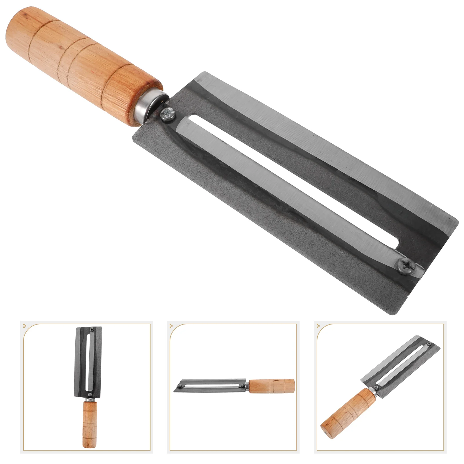 2Pcs Sugarcane Fruit Peeler Kitchen Gadget Pineapple Tool Wooden Handle Premium Material Efficient Vegetable Preparation
2Pcs Sugarcane Fruit Peeler Kitchen Gadget Pineapple Tool Wooden Handle Premium Material Efficient Vegetable Preparation
