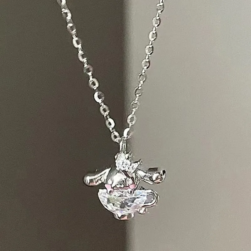 Sanrio Cinnamoroll Necklace Anime Figures Cartoon Q Figural Alloyed Necklace Anime Merchandise Decoration Children Birthday Gift
Sanrio Cinnamoroll Necklace Anime Figures Cartoon Q Figural Alloyed Necklace Anime Merchandise Decoration Children Birthday Gift