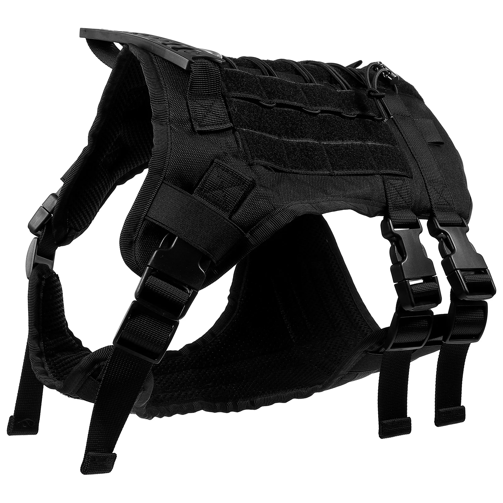 Oxford Fabric Dog Harness Durable Wear Resistant Tactical Vest for Medium Large Dogs Portable Jacket Pet Accessory Black Color
Oxford Fabric Dog Harness Durable Wear Resistant Tactical Vest for Medium Large Dogs Portable Jacket Pet Accessory Black Color
