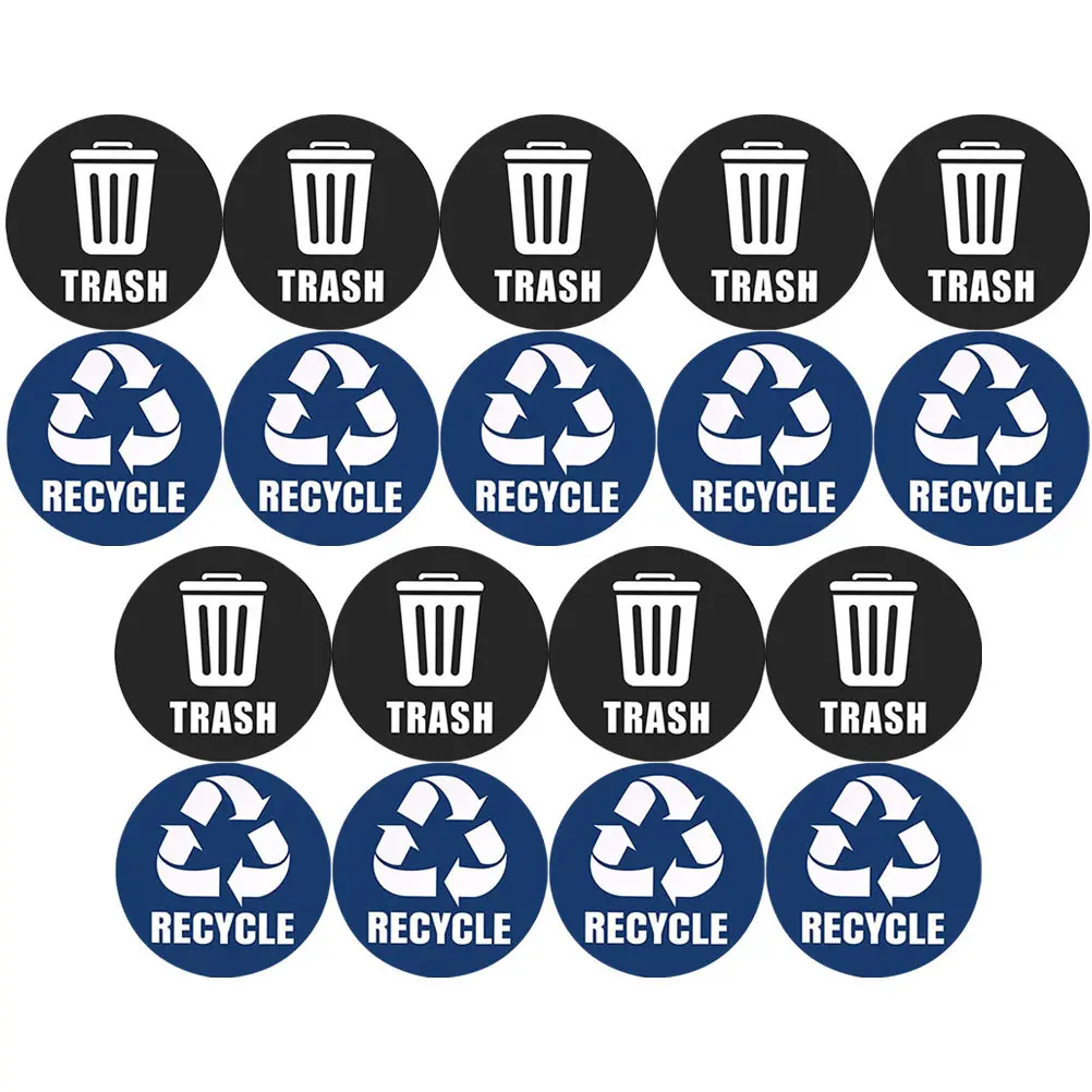 1Set Trash Recycling Stickers PVC Self-Adhesive Waterproof Removable Garbage Classification Decal for Windows Trash Cans Trucks
1Set Trash Recycling Stickers PVC Self-Adhesive Waterproof Removable Garbage Classification Decal for Windows Trash Cans Trucks