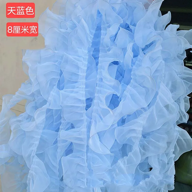 1Lot/40Yards Pleated Organza Tulle Lace Ribbon DIY Curtain Pillow Tablecloth Trim Toy Doll Pet Clothes Sewing Material
1Lot/40Yards Pleated Organza Tulle Lace Ribbon DIY Curtain Pillow Tablecloth Trim Toy Doll Pet Clothes Sewing Material