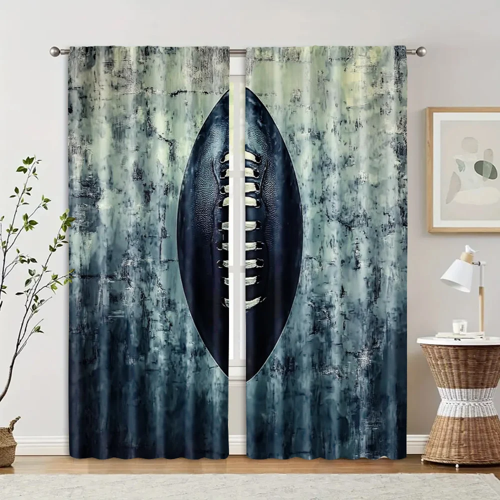 2 pcs, filtering curtains (excluding rods, non-movable, without batteries) Vintage style rugbybackgroundsuitable for use in
2 pcs, filtering curtains (excluding rods, non-movable, without batteries) Vintage style rugbybackgroundsuitable for use in