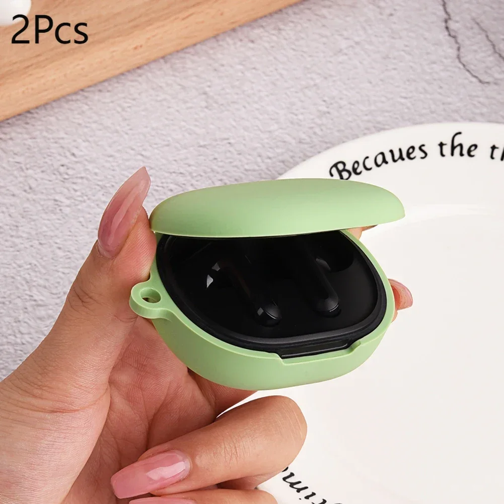 2pcs Portable Wireless Headphones Cover Silicone Headphone Case with Carabiner Accessories for Redmi Buds 4 Lite Earphone Case
2pcs Portable Wireless Headphones Cover Silicone Headphone Case with Carabiner Accessories for Redmi Buds 4 Lite Earphone Case