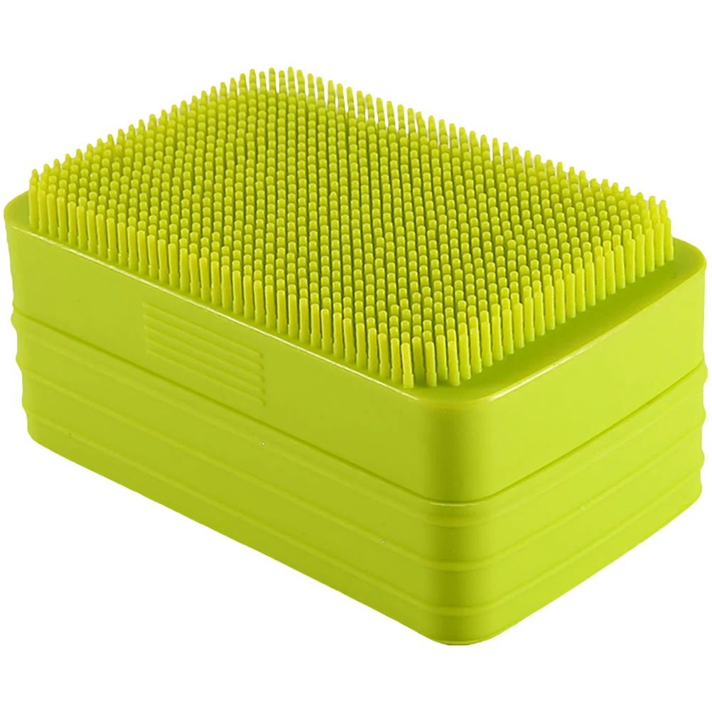 Soap Dish with Brush Loofah Sponge Drainer Shower Case Multi-functional Scrubber for Body Sponges
Soap Dish with Brush Loofah Sponge Drainer Shower Case Multi-functional Scrubber for Body Sponges