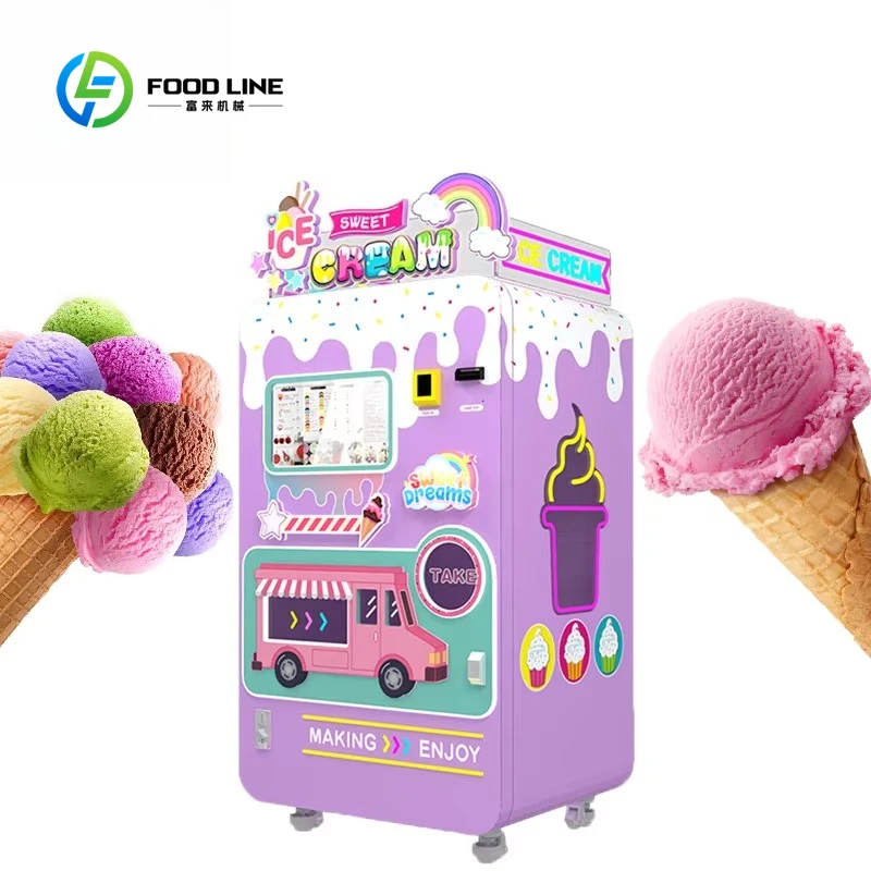 Intelligent Touch Screen Ice Cream Vending Machine Customized OEM ODM Fully Automatic Instant Soft Serve Maker Commercial
Intelligent Touch Screen Ice Cream Vending Machine Customized OEM ODM Fully Automatic Instant Soft Serve Maker Commercial