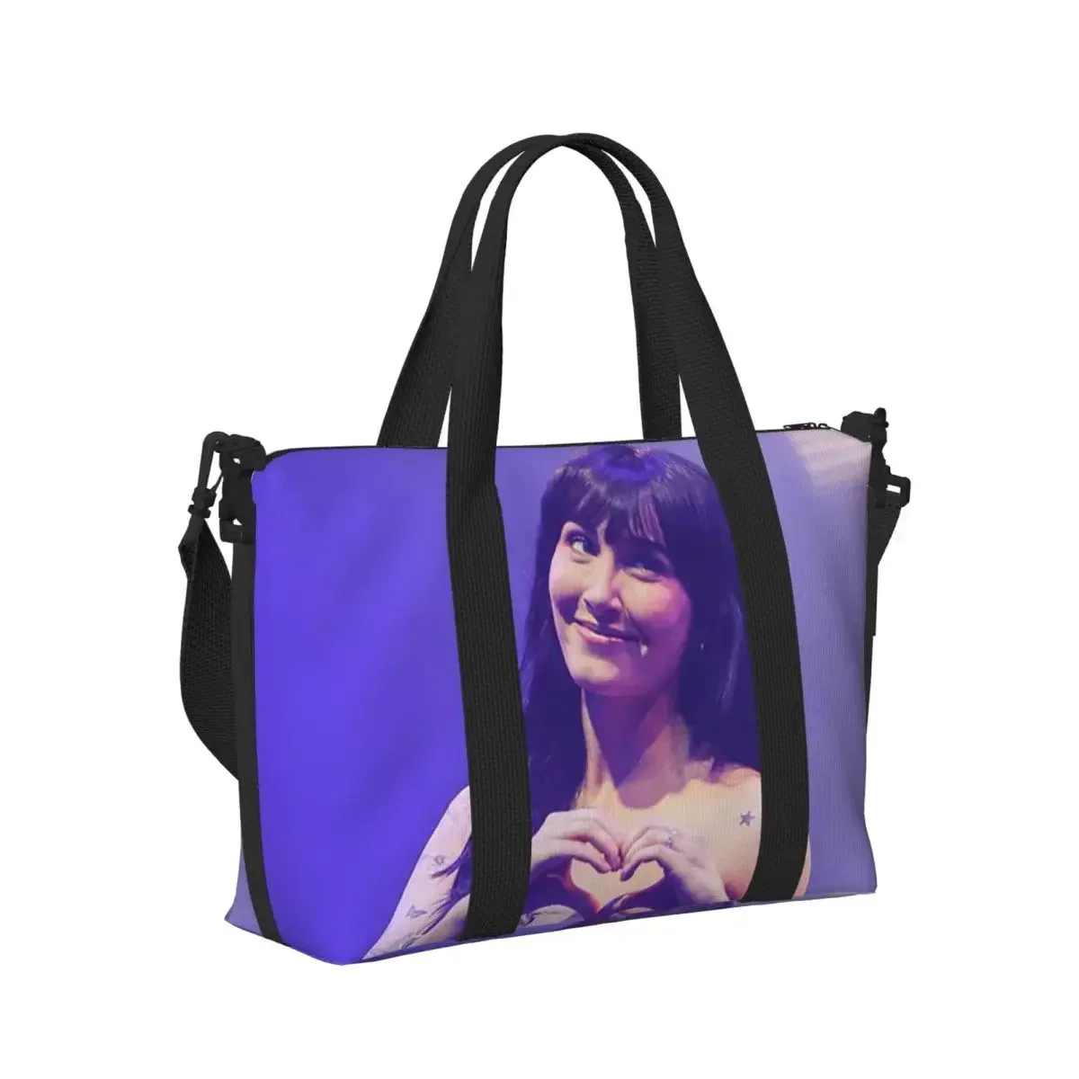 Beauty Aitana Spanish Singer Beach Travel Bag Large Capacity Tote Bags for Gym Yoga Women Shopping Duffle Shoulder Bag
Beauty Aitana Spanish Singer Beach Travel Bag Large Capacity Tote Bags for Gym Yoga Women Shopping Duffle Shoulder Bag