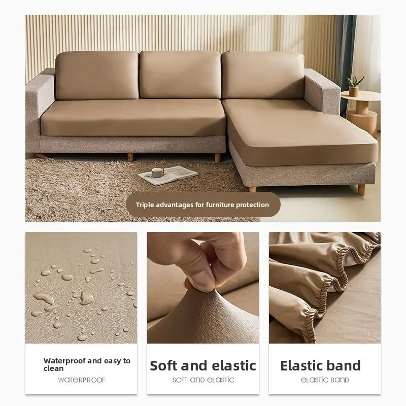 Leather Sofa Cover A5L Full Wrap Waterproof Living Room Lazy Sofa Pad Cover Universal Proof Four Season Dust Protection
Leather Sofa Cover A5L Full Wrap Waterproof Living Room Lazy Sofa Pad Cover Universal Proof Four Season Dust Protection