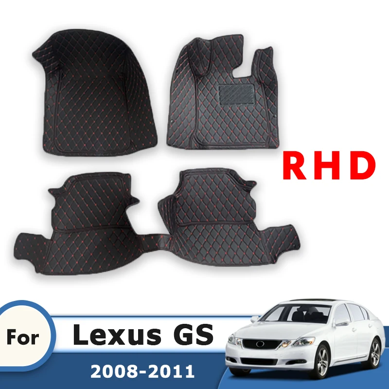 Автомобильные коврики RHD для Lexus GS 2011 2010 2009 2008, аксессуары для интерьера, ковры, подушечки для ног, коврики, запасные части для автомобилей
Автомобильные коврики RHD для Lexus GS 2011 2010 2009 2008, аксессуары для интерьера, ковры, подушечки для ног, коврики, запасные части для автомобилей