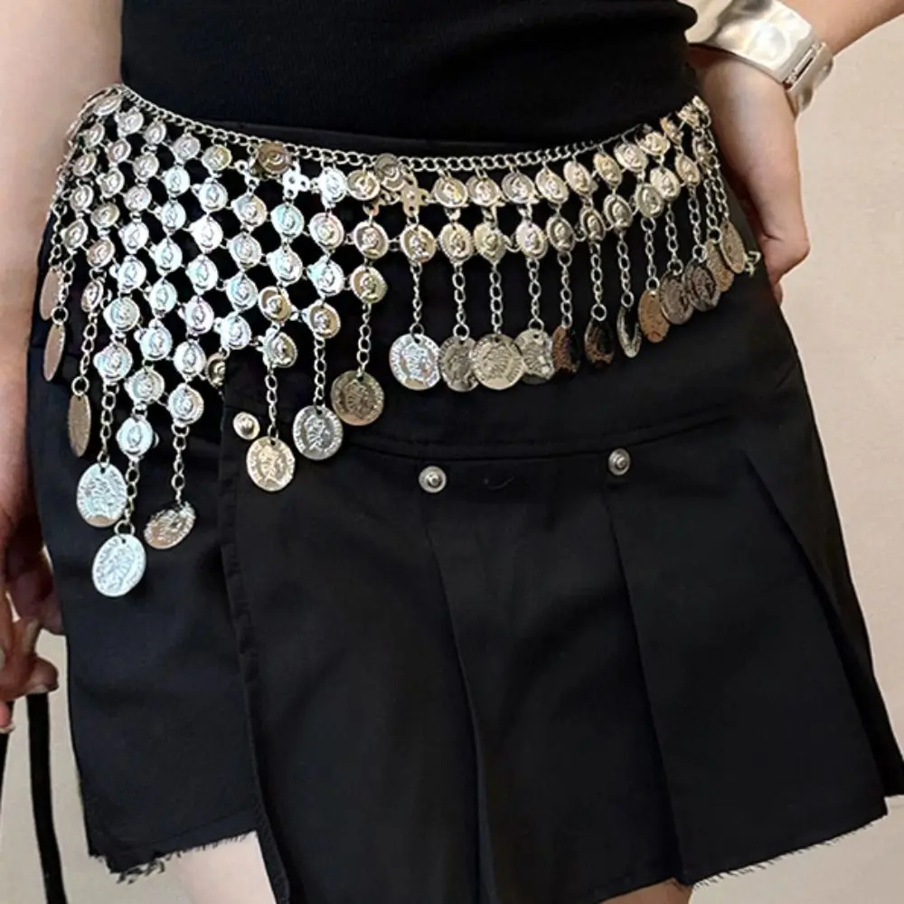 Bell Metal Tassel Waist Chain Vintage Round Bohemian Style Waistband Silver Body Jewelry Ethnic Style Belt Dress Accessories
Bell Metal Tassel Waist Chain Vintage Round Bohemian Style Waistband Silver Body Jewelry Ethnic Style Belt Dress Accessories