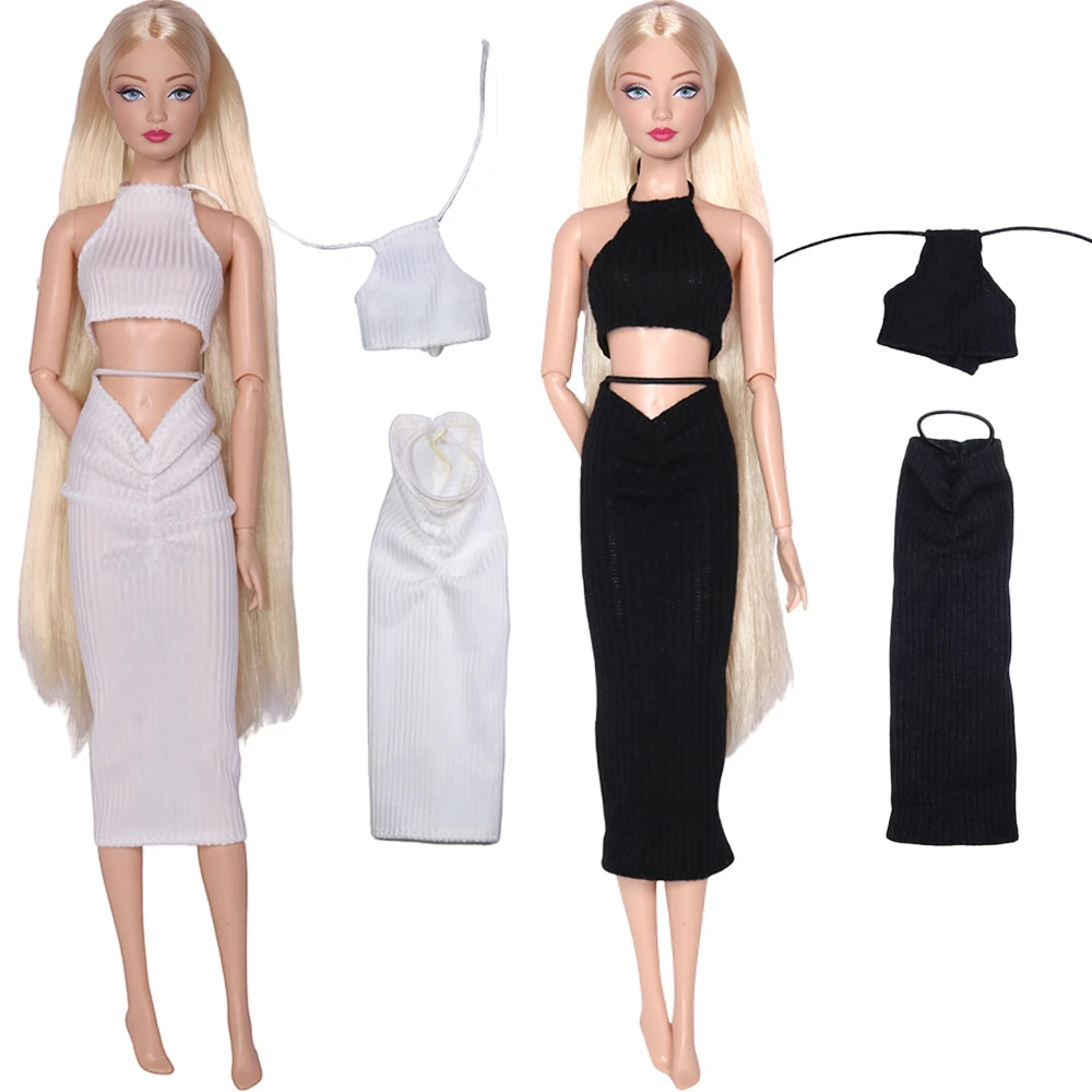 2 Pcs/Set Doll Dress 30 CM Doll Clothes Super Moderl Clothing Black White Skirt For 1/6 FR Dolls Accessories Fashion Design Suit
2 Pcs/Set Doll Dress 30 CM Doll Clothes Super Moderl Clothing Black White Skirt For 1/6 FR Dolls Accessories Fashion Design Suit