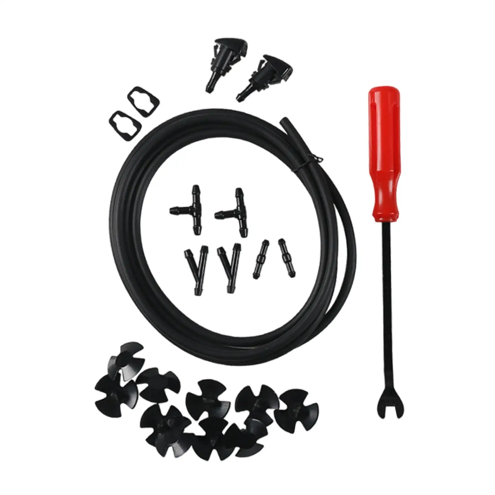 Windshield Washer Set 5113049AA Vehicles Assembly Glass Cleaning Easy to Install Washer Spray Jet Replace Parts for Chrysler
Windshield Washer Set 5113049AA Vehicles Assembly Glass Cleaning Easy to Install Washer Spray Jet Replace Parts for Chrysler