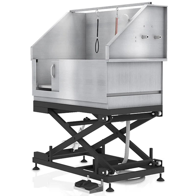 LE HUO Stainless Steel Professional Pet Grooming Bathtub Heavy Duty Dog Wash Station for Grooming Salons and Home Use
LE HUO Stainless Steel Professional Pet Grooming Bathtub Heavy Duty Dog Wash Station for Grooming Salons and Home Use