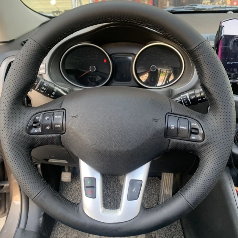 Чехол на руль из натуральной кожи для Kia Sportage 3 2011-2014 ceed cee'd 2010-2012 чехол на ручку салон автомобильные аксессуары
Чехол на руль из натуральной кожи для Kia Sportage 3 2011-2014 ceed cee'd 2010-2012 чехол на ручку салон автомобильные аксессуары