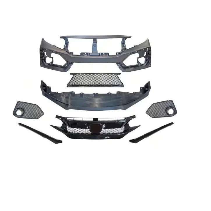 Modified Parts TYPE-R Front Bumper Complete Body Kit Without Grille for HONDA CIVIC 2016-2020 Upgrade
Modified Parts TYPE-R Front Bumper Complete Body Kit Without Grille for HONDA CIVIC 2016-2020 Upgrade