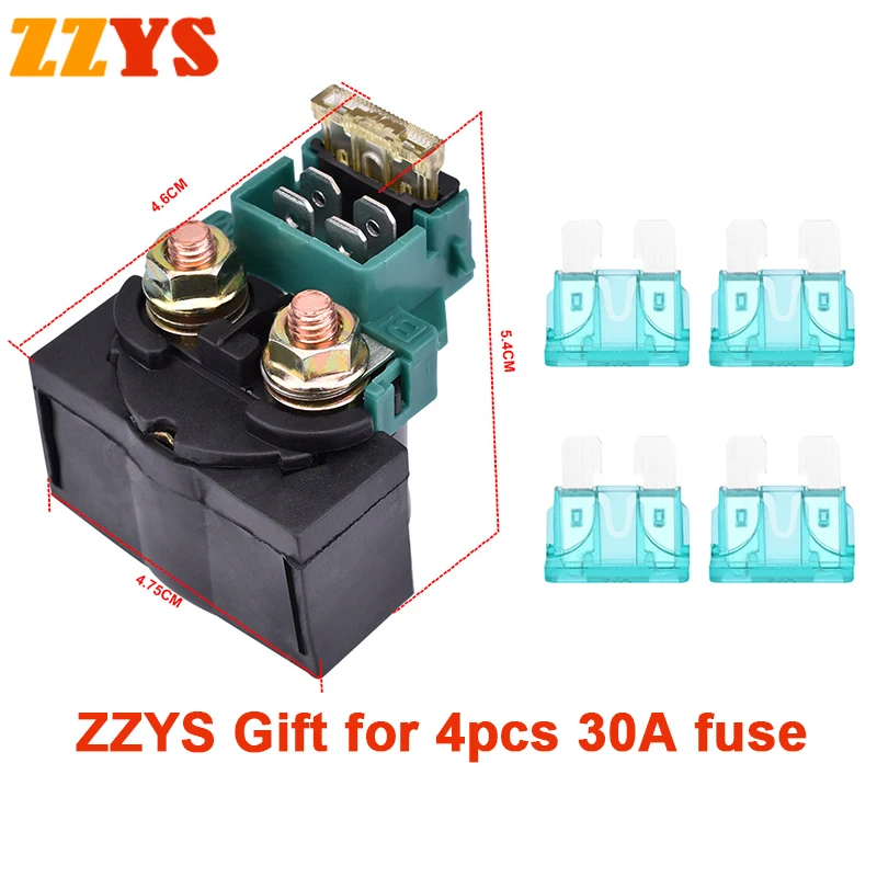 Starter Relay For KAWASAKI ZXR250 ZZR250 ZXR400 ZZR400 KLF220 BAYOU 220 KLF250 EL250 ELIMINATOR KAF300 KVF360 KSF400 KFX400 ATV
Starter Relay For KAWASAKI ZXR250 ZZR250 ZXR400 ZZR400 KLF220 BAYOU 220 KLF250 EL250 ELIMINATOR KAF300 KVF360 KSF400 KFX400 ATV