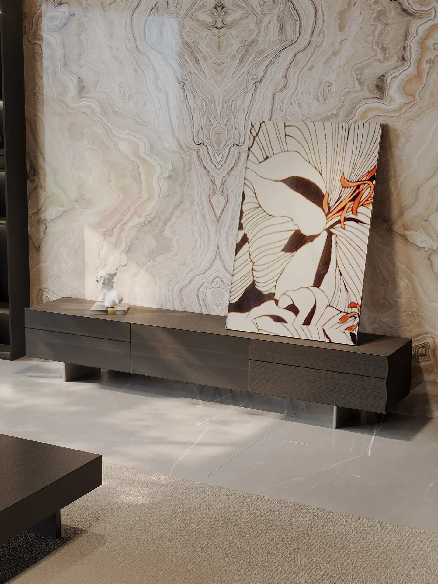 PYJ Modern Simple Solid Wood Combination Living Room Floor High-end Home Light Luxury High-end TV Cabinet
PYJ Modern Simple Solid Wood Combination Living Room Floor High-end Home Light Luxury High-end TV Cabinet