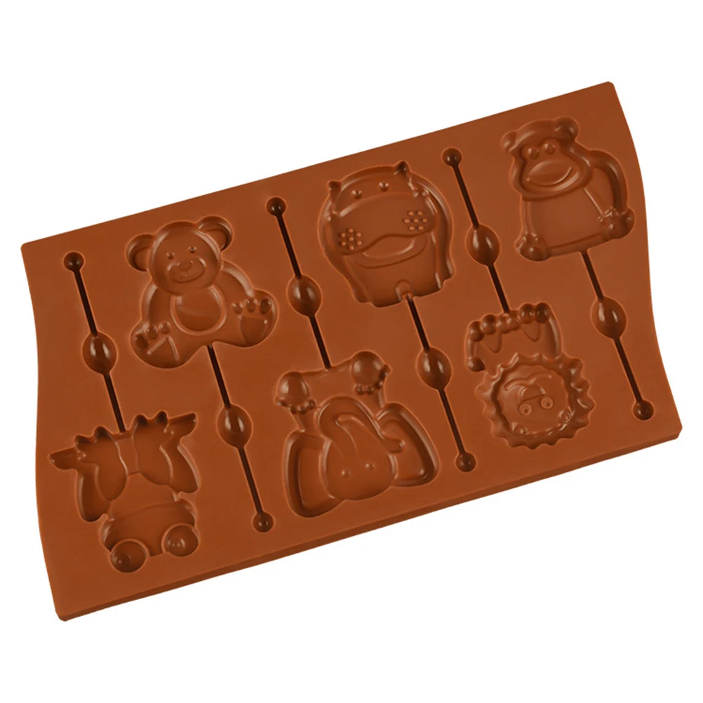 Silicone Lollipop Mold 27.5x16.5cm Baking Pans Animal Shaped DIY Chocolate Candy Non-Toxic Heat Resistant Approved
Silicone Lollipop Mold 27.5x16.5cm Baking Pans Animal Shaped DIY Chocolate Candy Non-Toxic Heat Resistant Approved