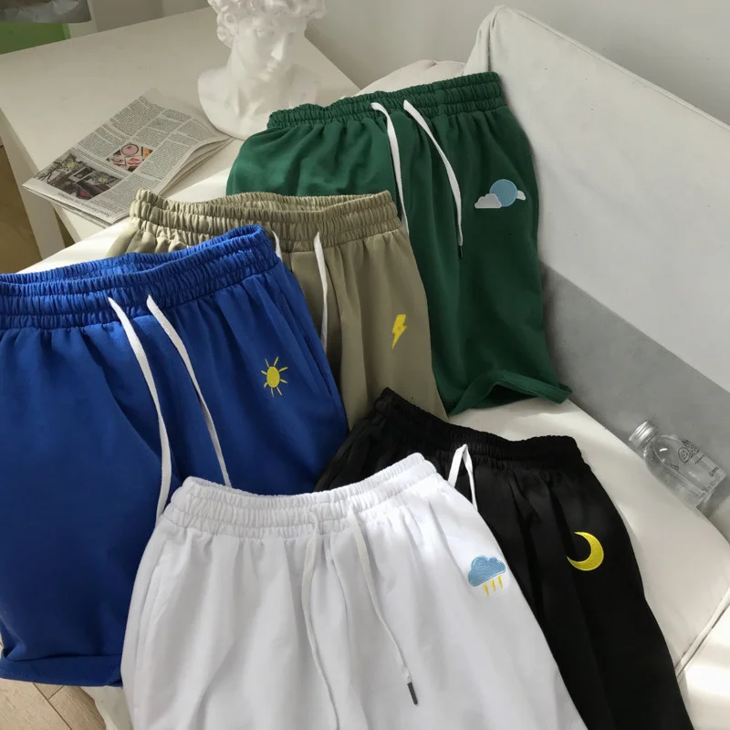 Embroidery Men Casual Shorts 2022 Male Oversized Short Pants Elastic Waist Sport Pants Pantalones Cortos Ropa Hombre Essentials
Embroidery Men Casual Shorts 2022 Male Oversized Short Pants Elastic Waist Sport Pants Pantalones Cortos Ropa Hombre Essentials