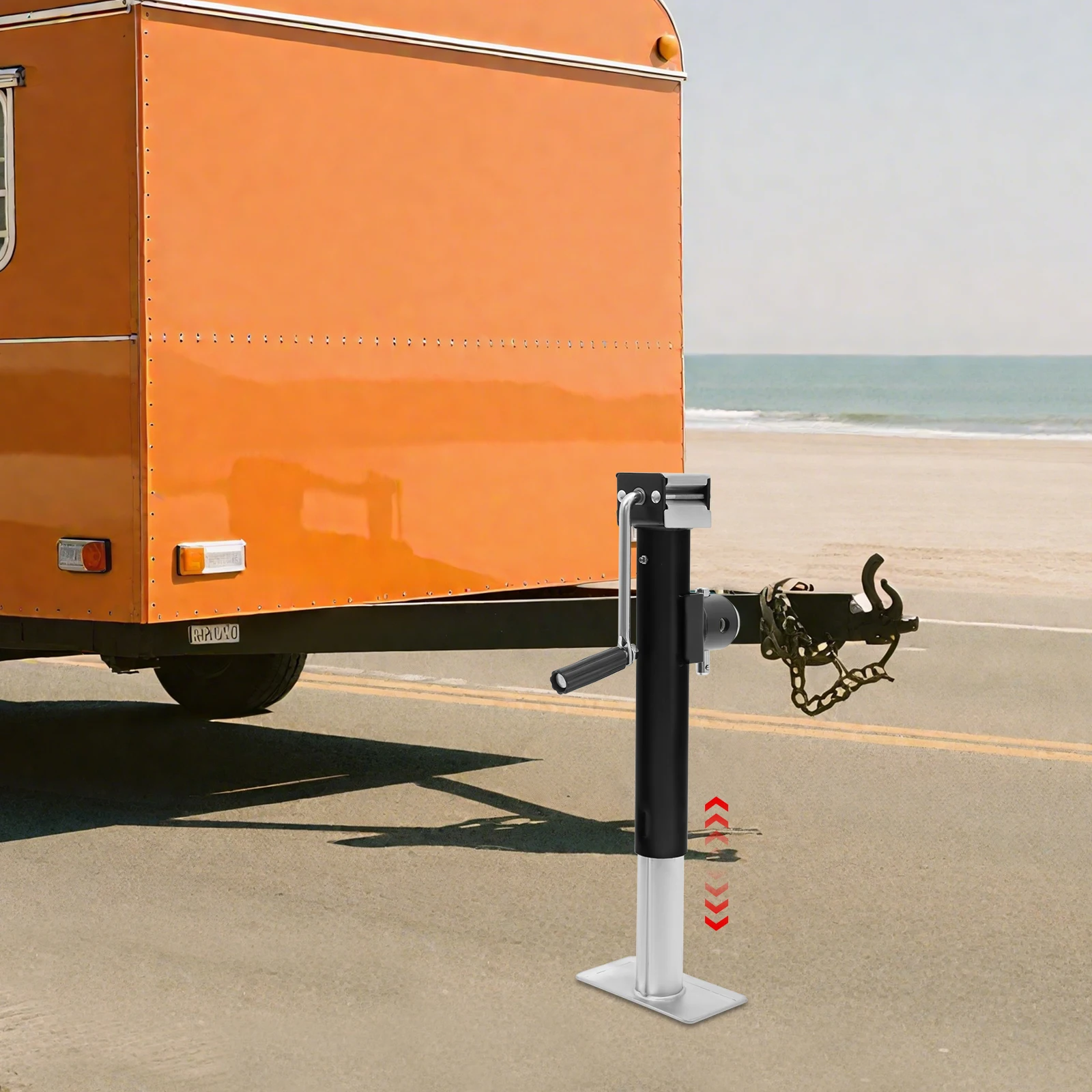 Q235B Heavy Duty Trailer Jack Lifting Jack Hand-cranked Lifting Jack 1000lbs Lifting Weighteavy Duty Lifting Jack for Car Repair
Q235B Heavy Duty Trailer Jack Lifting Jack Hand-cranked Lifting Jack 1000lbs Lifting Weighteavy Duty Lifting Jack for Car Repair