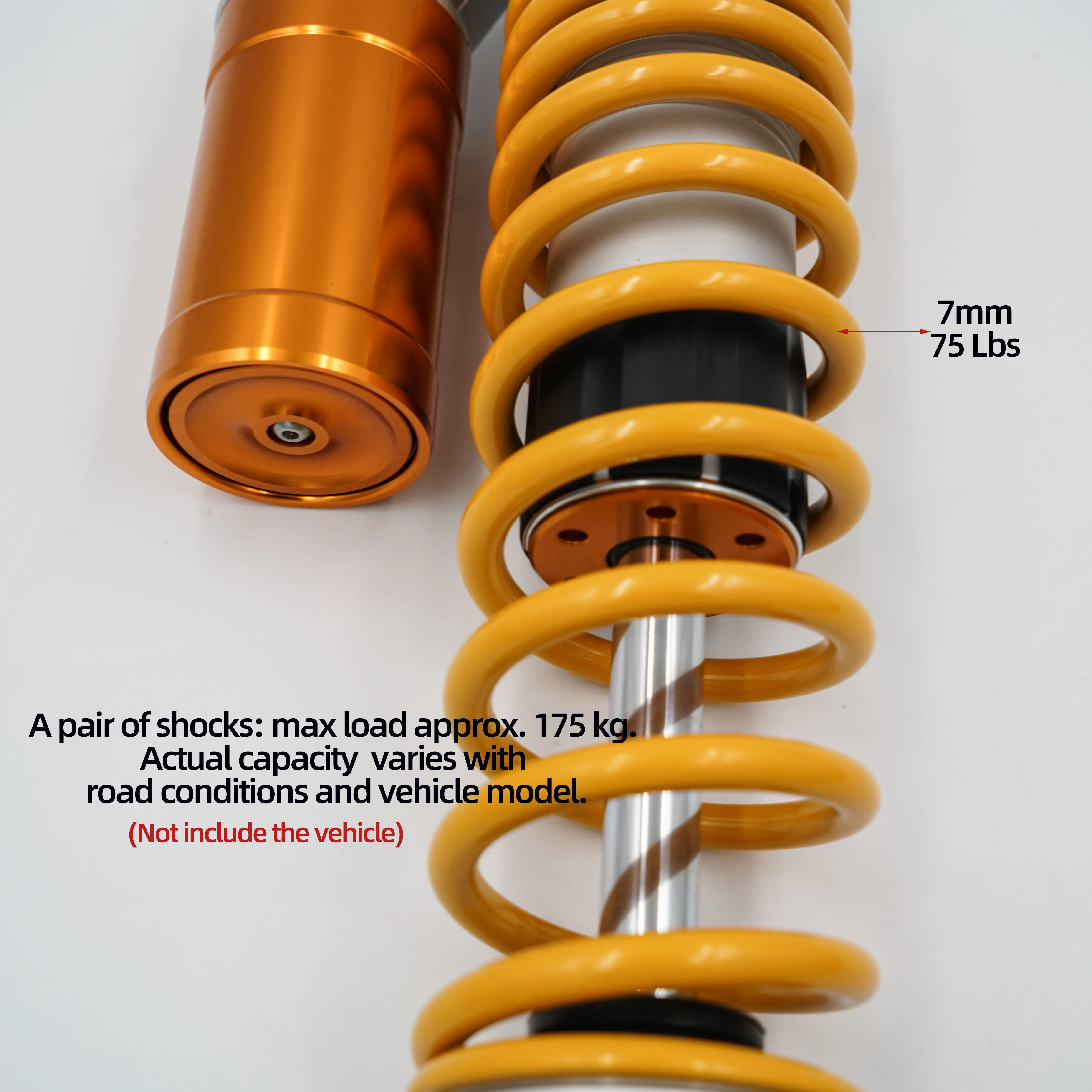 Fork 23mm 300mm 325mm 360mm rear shocks for YamahaNVX15MAX155/XMAX300/ Honda NS150LA/ 2025NWG150/NS150GX/PC160/SR250gt /Forza125
Fork 23mm 300mm 325mm 360mm rear shocks for YamahaNVX15MAX155/XMAX300/ Honda NS150LA/ 2025NWG150/NS150GX/PC160/SR250gt /Forza125