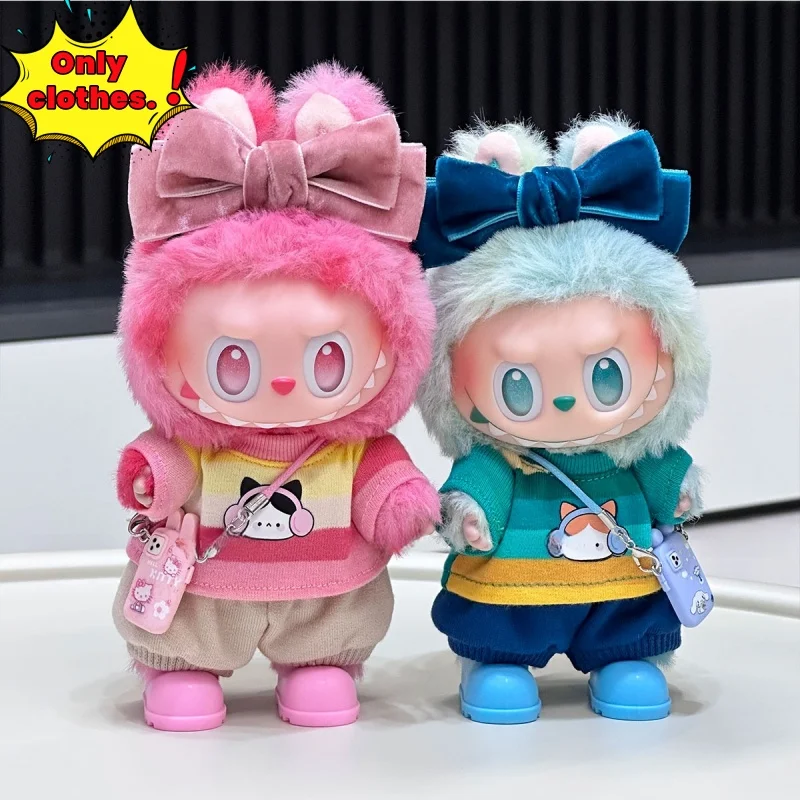 Only Clothes V1 V3 Labubu Clothes 17cm Soft Plastic Pendant Clothes In Front Of The High Energy 3.0 Labubu Shirt Suit Toy Gift
Only Clothes V1 V3 Labubu Clothes 17cm Soft Plastic Pendant Clothes In Front Of The High Energy 3.0 Labubu Shirt Suit Toy Gift