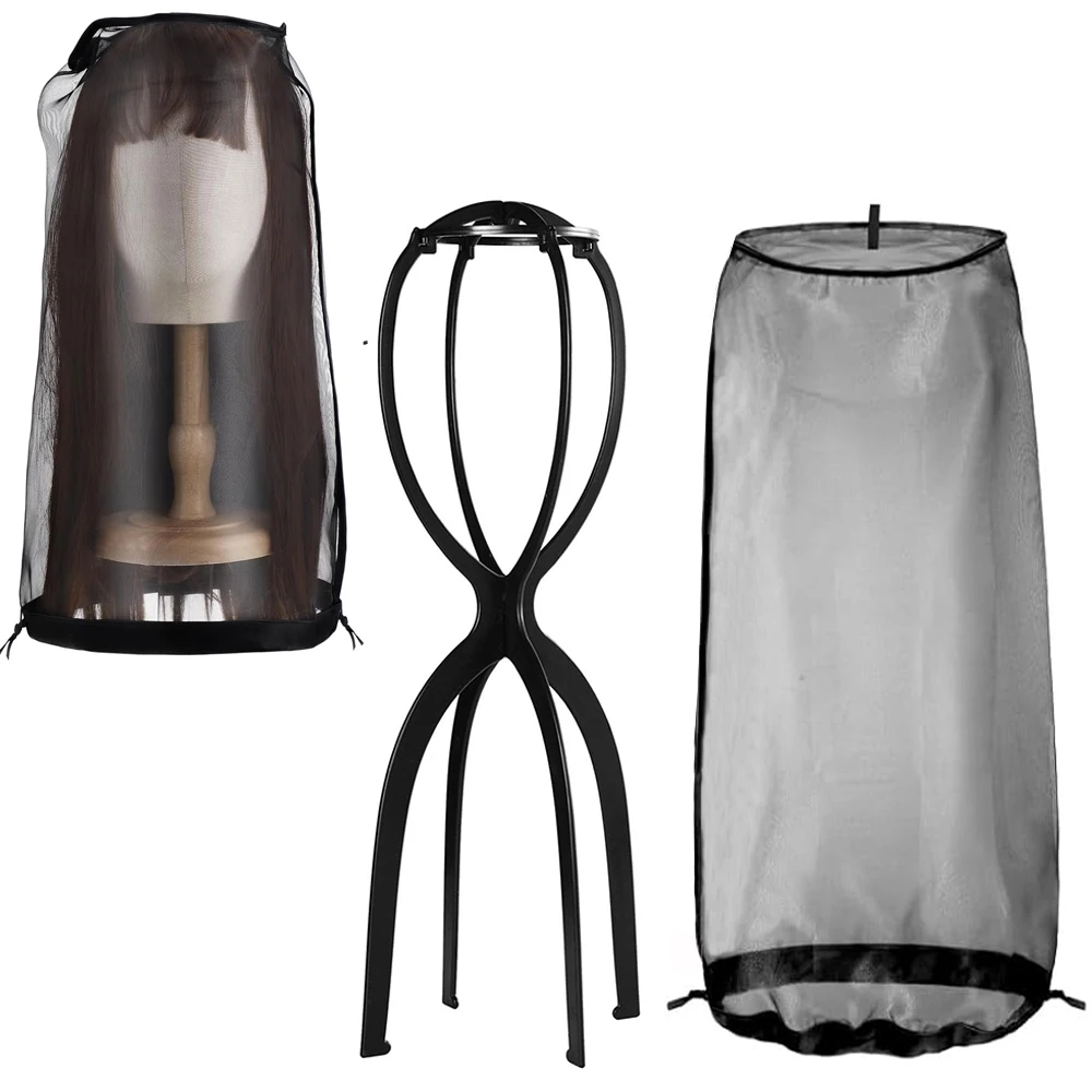 Wig Stand for All Wigs And Wig Storage Bags Adjustable Wig Bag with Drawstring Portable Travel Organizer for keep from Dirt Dust
Wig Stand for All Wigs And Wig Storage Bags Adjustable Wig Bag with Drawstring Portable Travel Organizer for keep from Dirt Dust