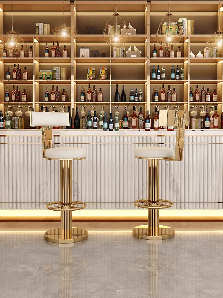 !@Light Luxury Stainless Steel , Creative High Stool for Restaurant, Hotel, Bar, Cafe, Swivel Bar Stool Cabinet Living Room
!@Light Luxury Stainless Steel , Creative High Stool for Restaurant, Hotel, Bar, Cafe, Swivel Bar Stool Cabinet Living Room