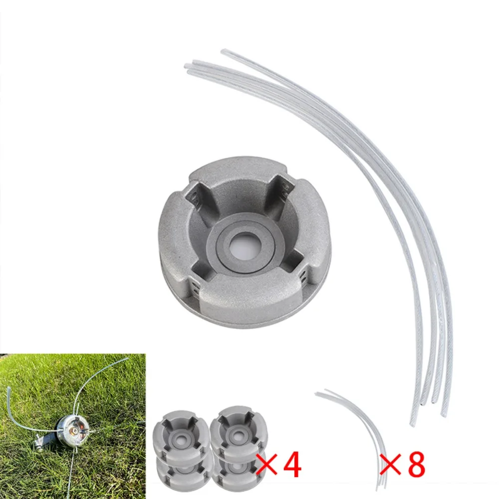 Lawn Mower Aluminum Alloy Grass Head Agricultural Garden Protection Cover Steel Wire Rope Universal Accessories Rope Cutting
Lawn Mower Aluminum Alloy Grass Head Agricultural Garden Protection Cover Steel Wire Rope Universal Accessories Rope Cutting