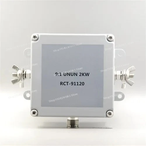 Heavy Duty 2kW 9:1 UNUN Balun for Shortwave Antenna Systems, Model RCT-91120 for Multi-Band RF Matching
Heavy Duty 2kW 9:1 UNUN Balun for Shortwave Antenna Systems, Model RCT-91120 for Multi-Band RF Matching
