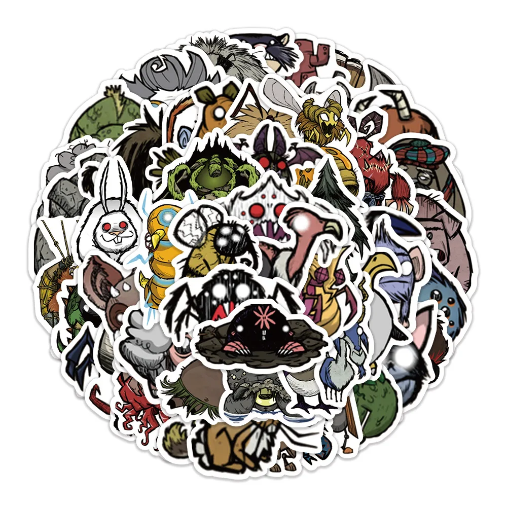 10/60PCS Game Don't Starve Stickers Cartoon Cool Decoration Personalized Graffiti Waterproof Decal Toys DIY Guitar Skateboard
10/60PCS Game Don't Starve Stickers Cartoon Cool Decoration Personalized Graffiti Waterproof Decal Toys DIY Guitar Skateboard