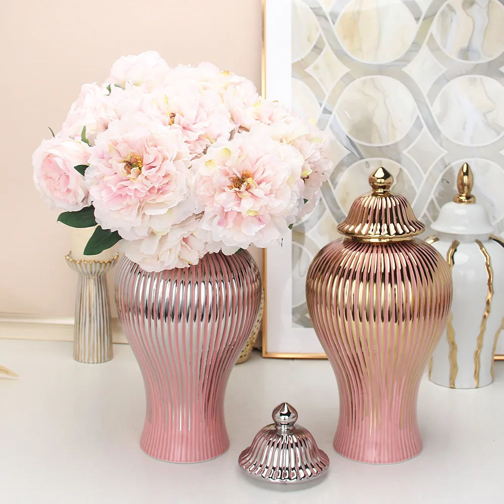 Ceramic Storage Tank Ceramic General Savings Jar with Lid Storage Tank Nordic Flower Vase Decoration Storage Tank Decorations
Ceramic Storage Tank Ceramic General Savings Jar with Lid Storage Tank Nordic Flower Vase Decoration Storage Tank Decorations