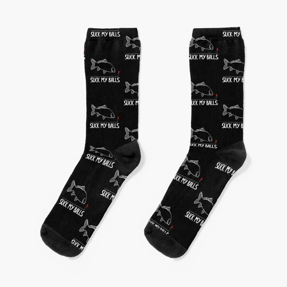 Carp Angler Fisherman Fish Suck My Balls Carp Socks funny gifts Men's sheer loose Socks Male Women's
Carp Angler Fisherman Fish Suck My Balls Carp Socks funny gifts Men's sheer loose Socks Male Women's