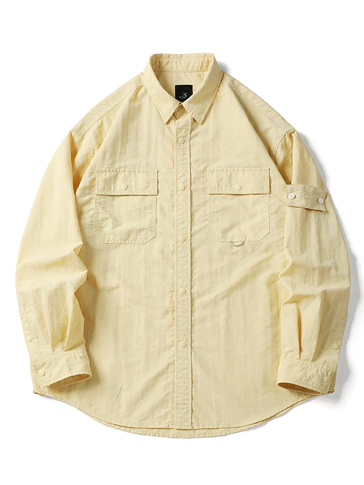 Мужская рубашка Bla Armada свободного кроя, быстросохнущая, с воротником, универсальная, повседневная, однотонная, на пуговицах
Мужская рубашка Bla Armada свободного кроя, быстросохнущая, с воротником, универсальная, повседневная, однотонная, на пуговицах