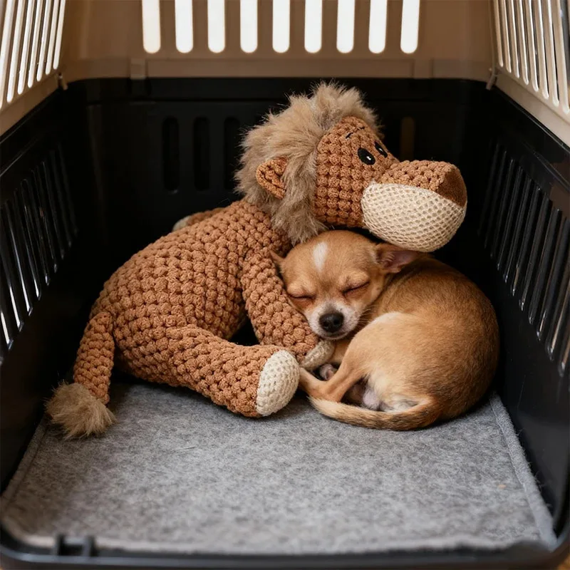 Durable Chewable Plush Dog Toy for Large Puppies Squeaky Fleece Chew Toys for Teething Small Dogs Cute Cartoon Puppy
Durable Chewable Plush Dog Toy for Large Puppies Squeaky Fleece Chew Toys for Teething Small Dogs Cute Cartoon Puppy