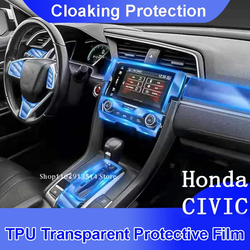Car Sticker For Honda Civic Interior Center Console Air Panel Steering Wheel Panel Tpu transparent Film Anti- Scratch Protective
Car Sticker For Honda Civic Interior Center Console Air Panel Steering Wheel Panel Tpu transparent Film Anti- Scratch Protective